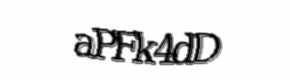 Security check image, please type the characters shown